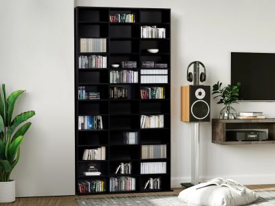 Chamo CD Storage Shelf - Black