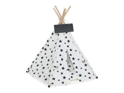 Pet Teepee Tent Pet Bed - Star Pattern