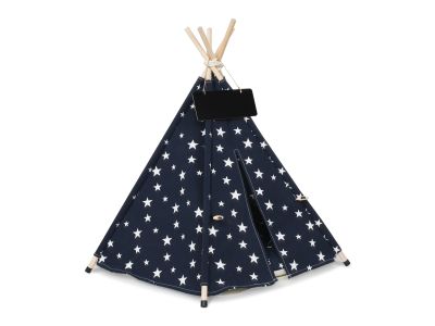 Pet Teepee Tent Pet Bed - Blue