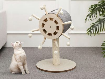 Windmill Cat Tree Scratching Post 77cm