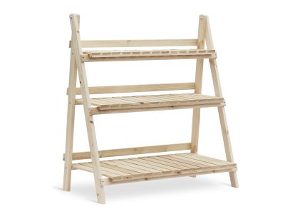 Balaton Ladder Planter Stand 100cm - Oak