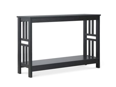 Wular Wooden Console Table - Black