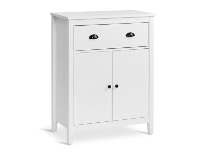 Congo Storage Cabinet with 2 Drawer - White