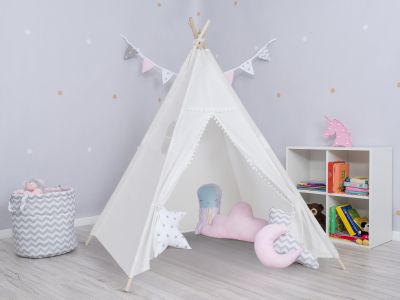 Leni Kids Teepee Kid Play Tent - Furry Ball