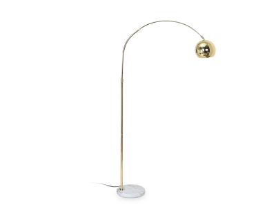 Lelta Arched Floor Lamp - Gold