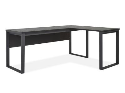 Nakia Computer Corner Desk - Black