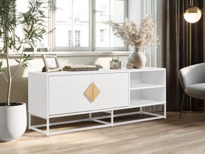 Alaska 1.4m Entertainment Unit - White