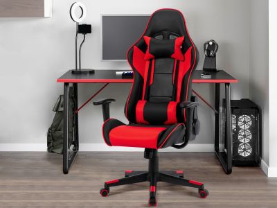Shadow Gaming Chair - Black + Red