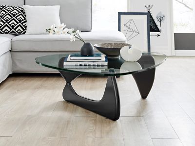 Galan Small Noguchi Coffee Table Replica - Black