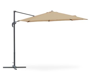 Toughout Totara Outdoor Cantilever Umbrella 3m - Khaki
