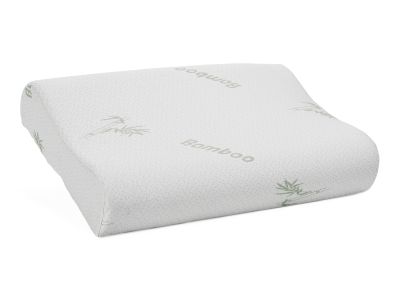 Memory Foam Pillow with Bamboo Cover - Set of 2 - XL