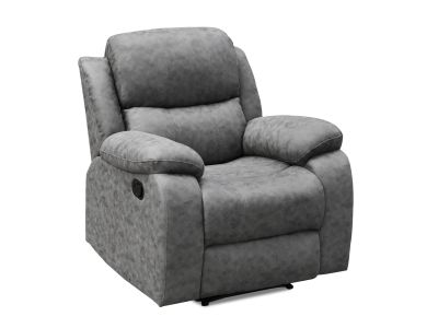 Wilson Manual Recliner Chair - Grey