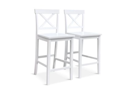 Selena Bar Stool - Set of 2 - White