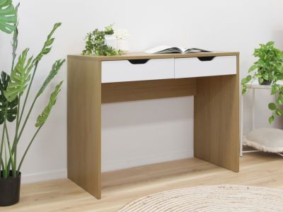 Schertz 100cm Computer Desk - Oak