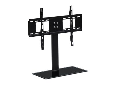 TV Stand With Glass Base Height Adjustable 32-55" 