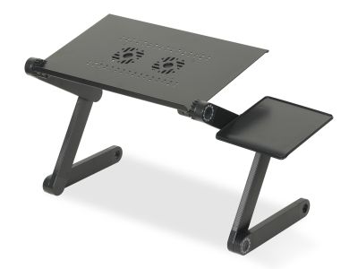 Portable Laptop Table Stand - Black
