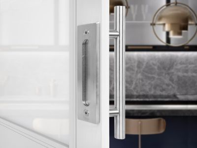 Barn Door Handle 12” - Sliver