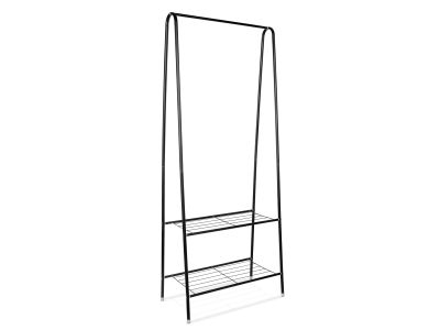 Metal Clothes Rack Stand - Black