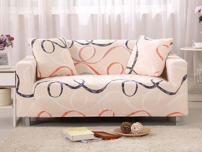 2 Seater Sofa Couch Cover 145-185cm - Ribbon
