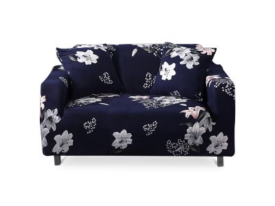 2 Seater Sofa Couch Cover 145-185cm - Lilies