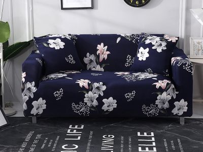 3 Seater Sofa Couch Cover 190-230cm - Lilies