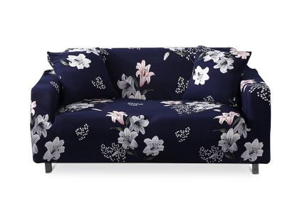 3 Seater Sofa Couch Cover 190-230cm - Lilies
