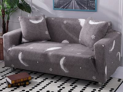 2 Seater Sofa Couch Cover 145-185cm - Feather