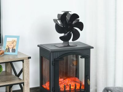 Heat Powered Stove Fan 6 Blades