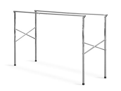 2.4m Foldable Stainless Steel Clothes Rack