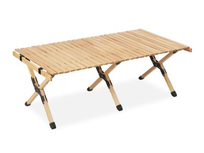 Folding Outdoor Camping Table 120cm - Natural