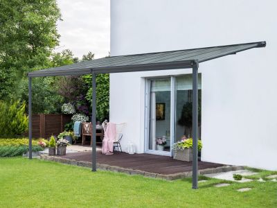 TOUGHOUT Patio Canopy Roof 4.96M x 3M