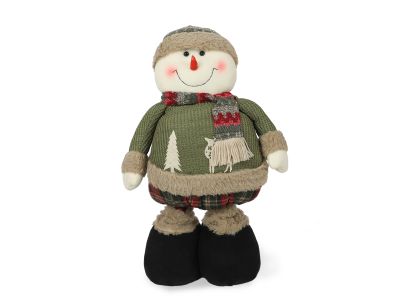 Christmas Decoration Extendable Snowman to 95cm