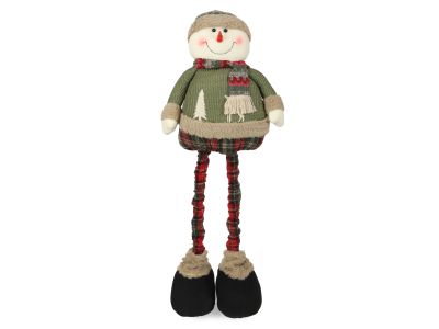 Christmas Decoration Extendable Snowman to 95cm