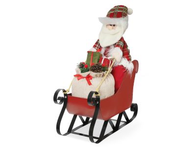 Christmas Decoration Santa on Sleigh with Gifts XL 