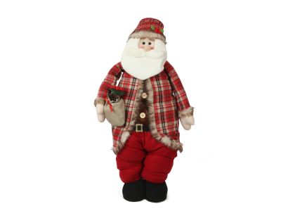 Christmas Decoration Extendable Santa with Gifts to 140cm