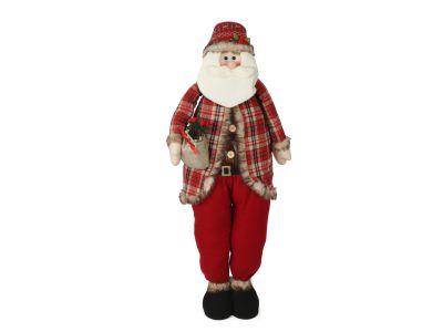 Christmas Decoration Extendable Santa with Gifts to 140cm
