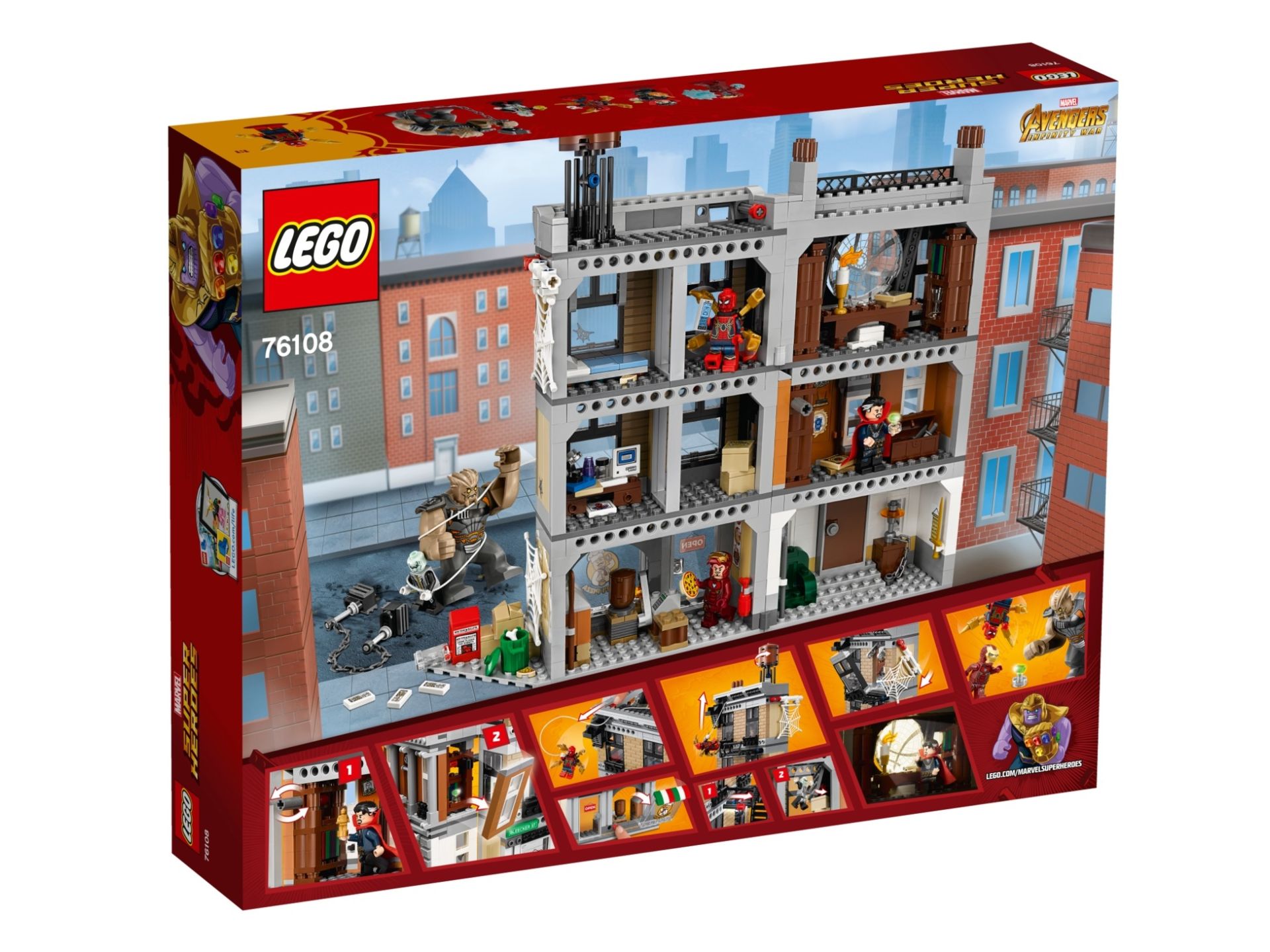 LEGO Marvel Super Heroes The Sanctum Sanctorum 76108