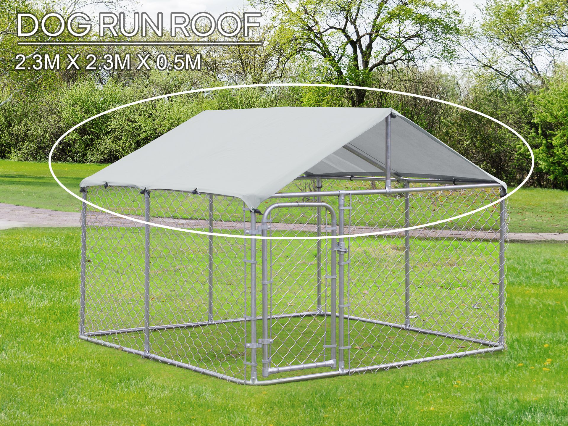 Bingo Dog Kennel 2.3m x 2.3m Roof