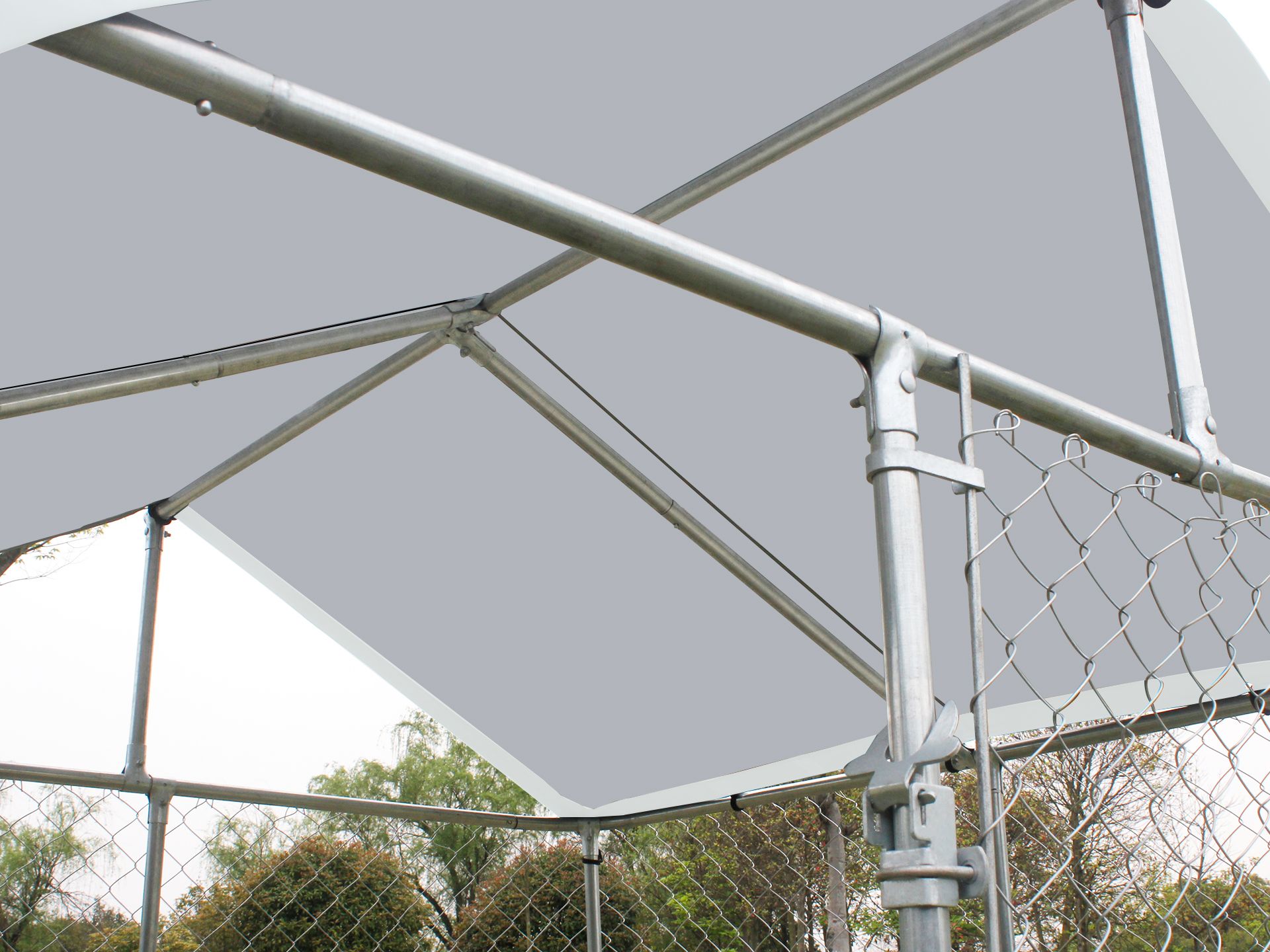 Bingo Dog Kennel 4m x 2.3m Roof