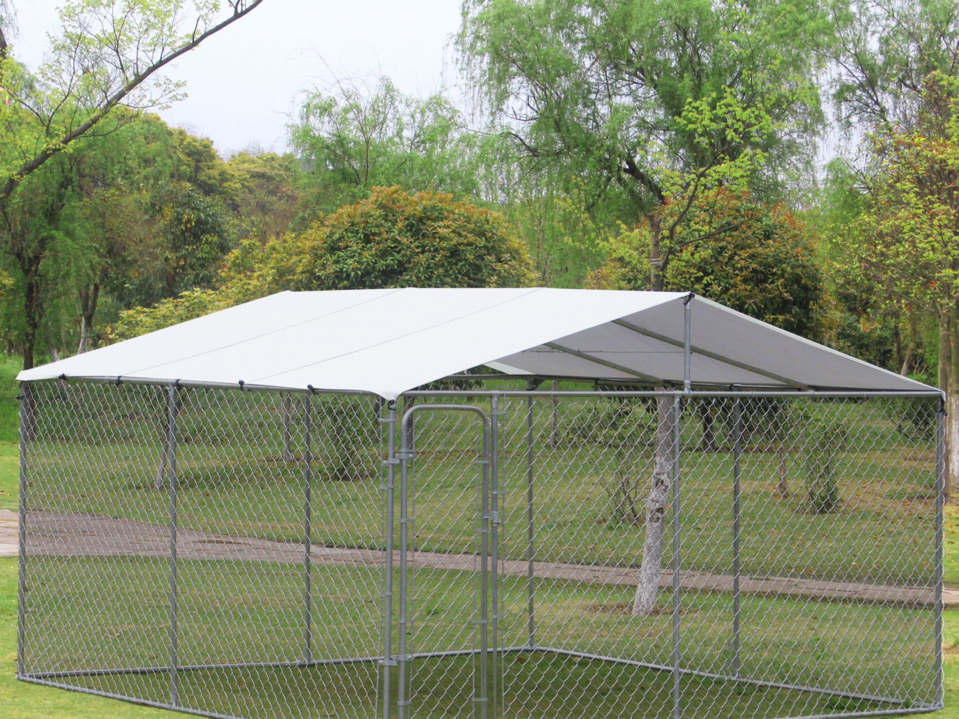 Bingo Dog Kennel 4m x 4m Roof