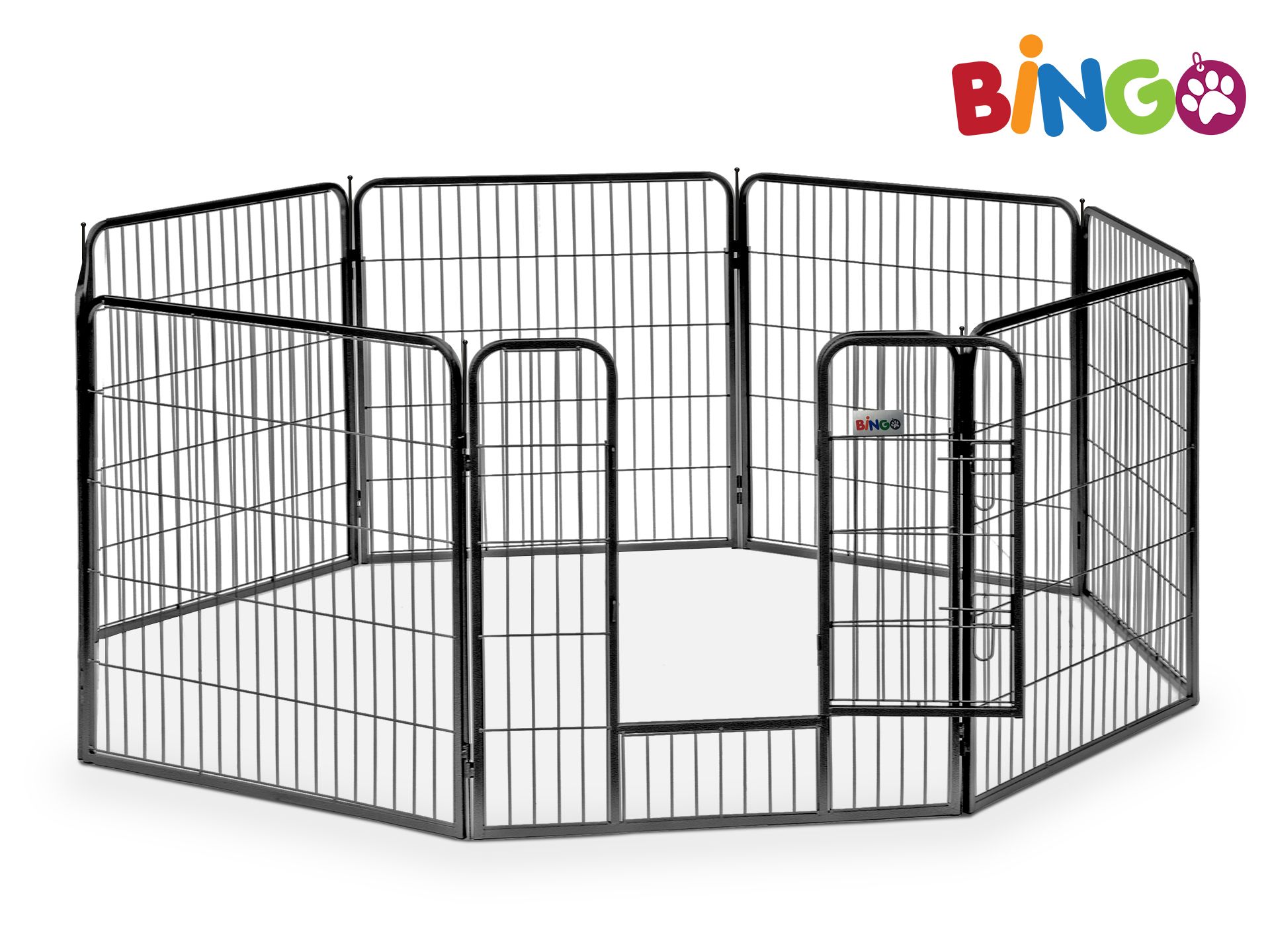 Bingo Dog Pet Play Pen 80 x 80cm - 8 Panel