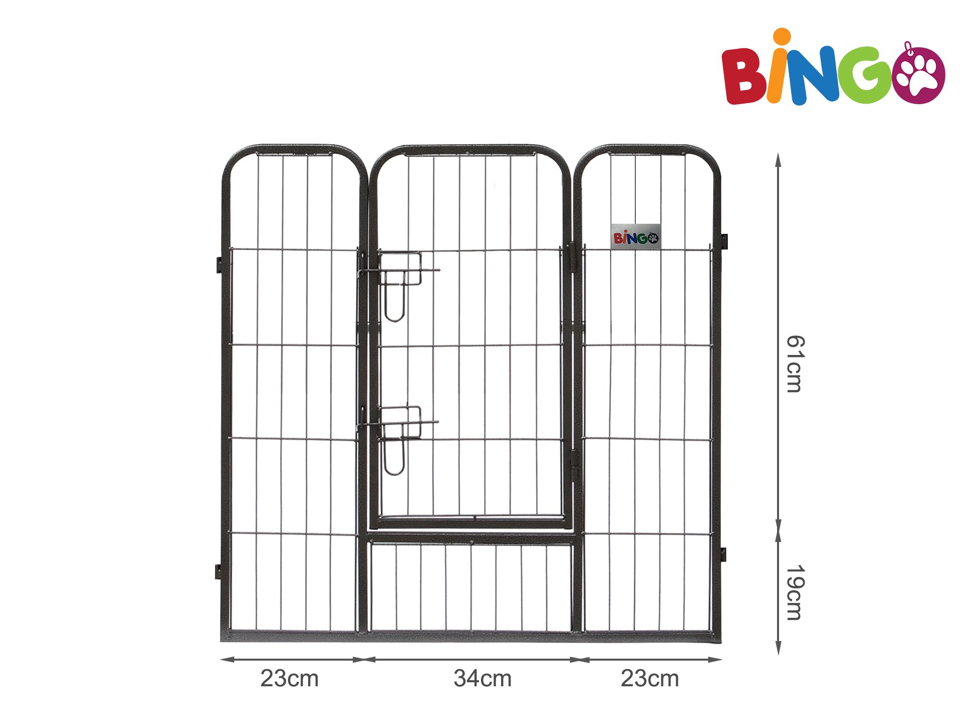 Bingo Dog Pet Play Pen 80 x 80cm - 10 Panel