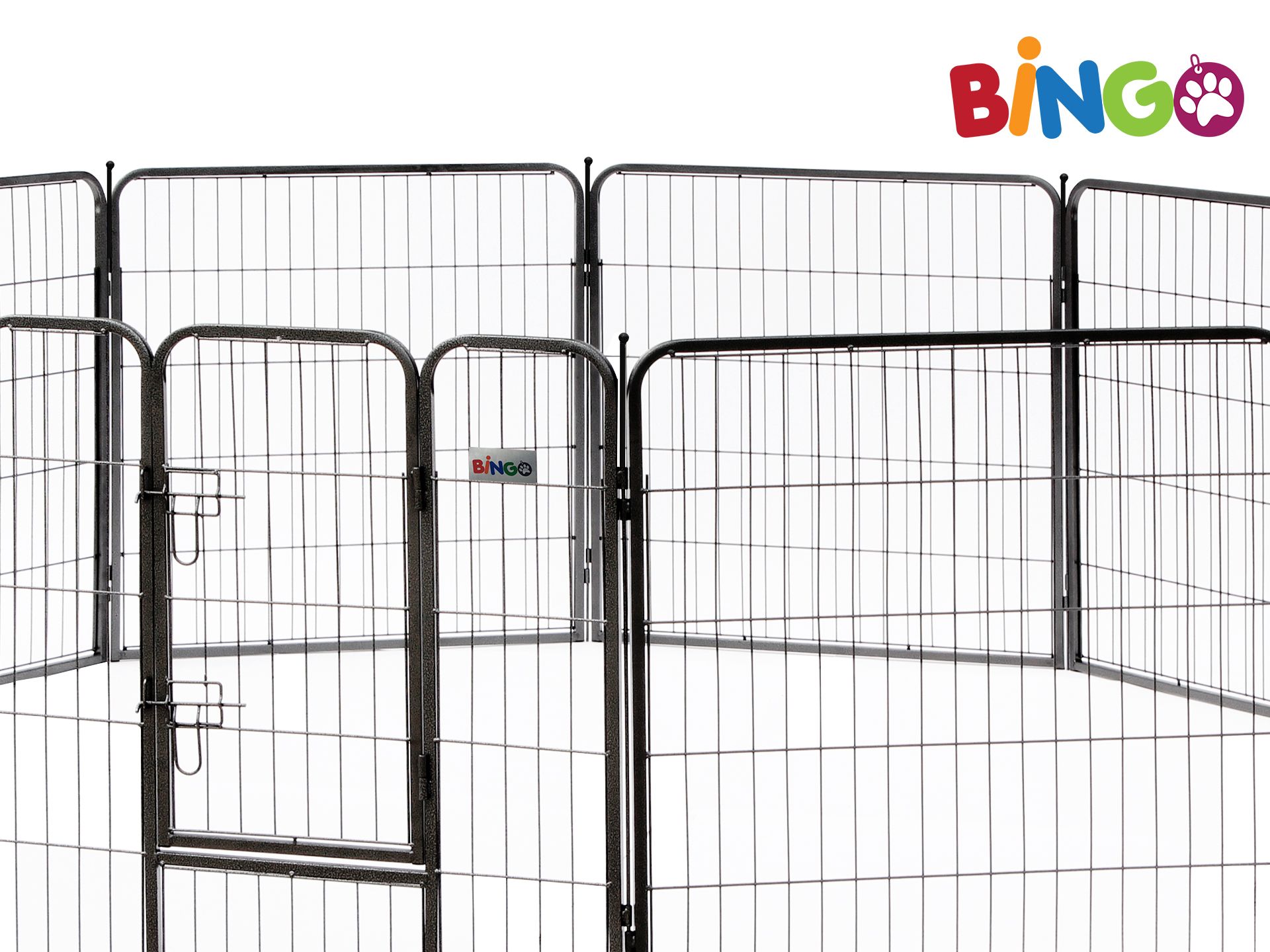 Bingo Dog Pet Play Pen 80 x 80cm - 10 Panel