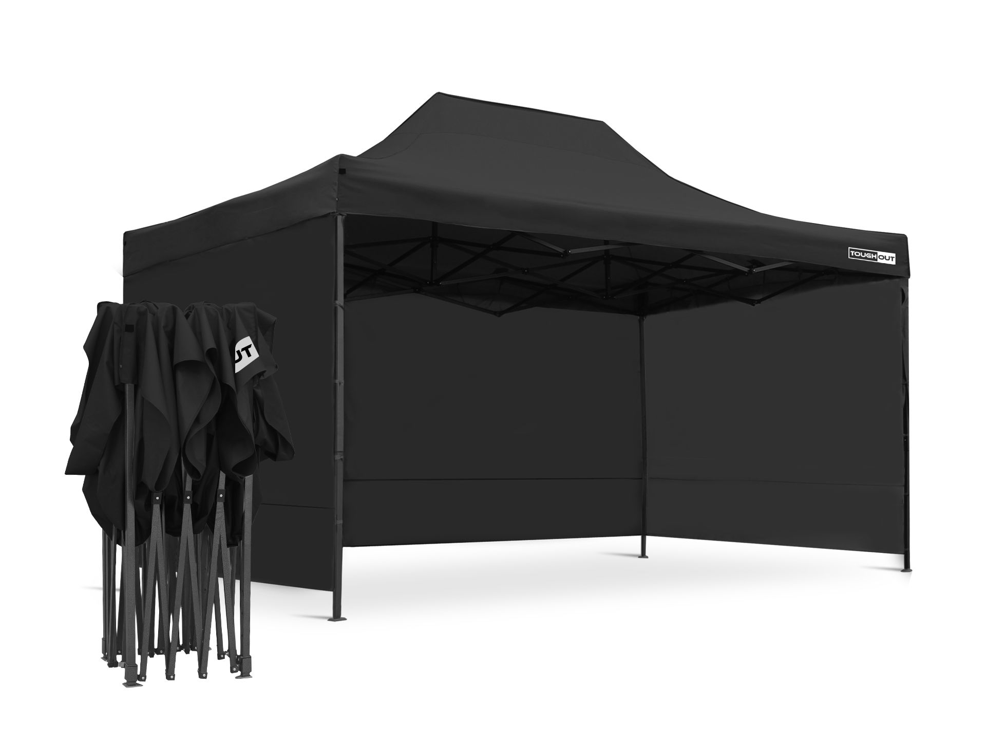 Toughout Breeze Gazebo 3 x 4.5m - Black