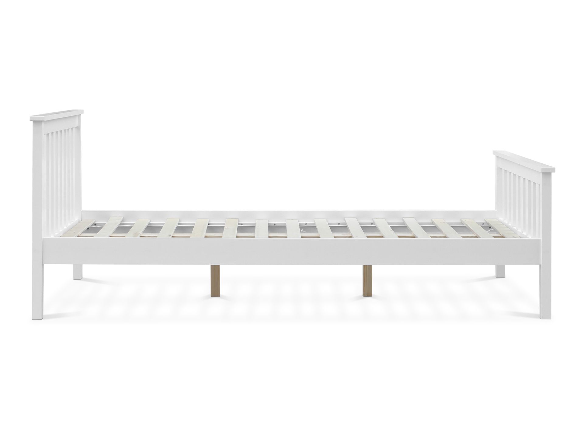 Andes white store king bed