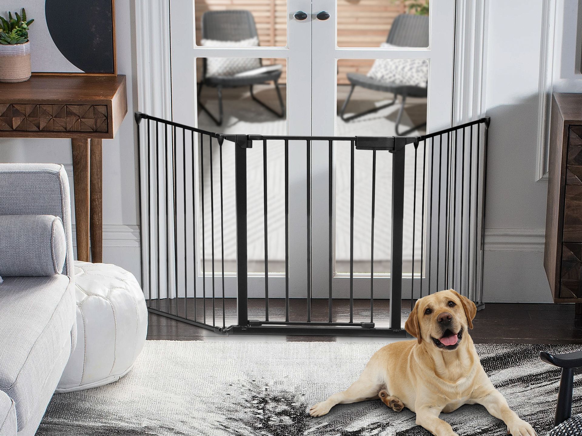 Bingo 3pcs Safety Fence Play Pen Safety Gate Fire Guard