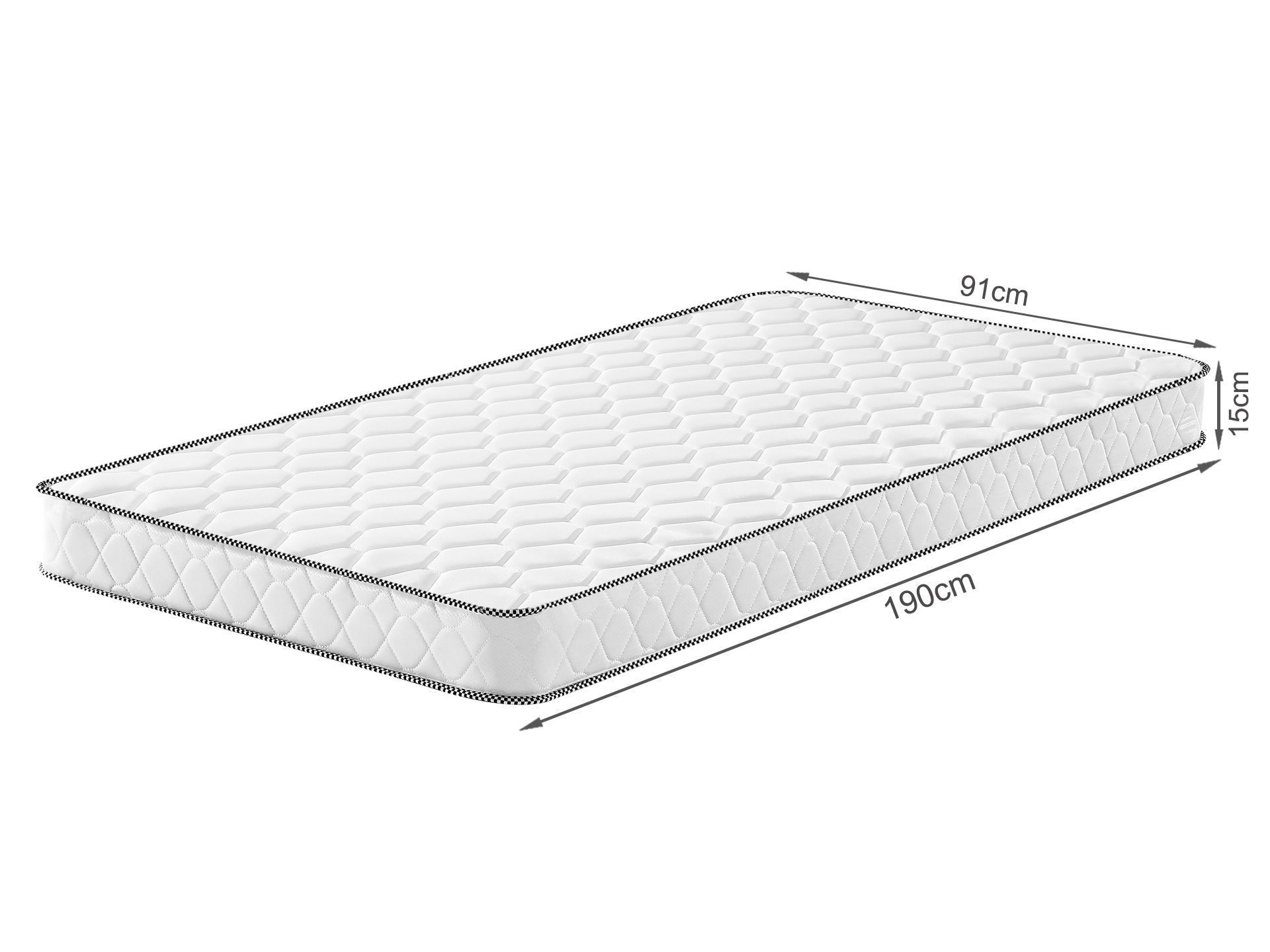 Betalife Basics Bonnell Spring Mattress - Single