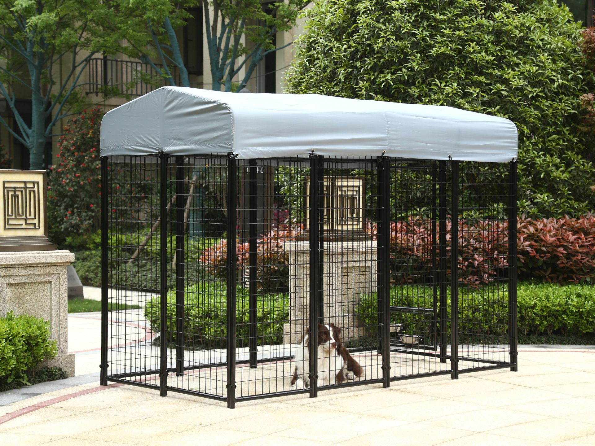 Bingo Pet Dog Kennel Metal Enclosure 2.4m x 1.2m