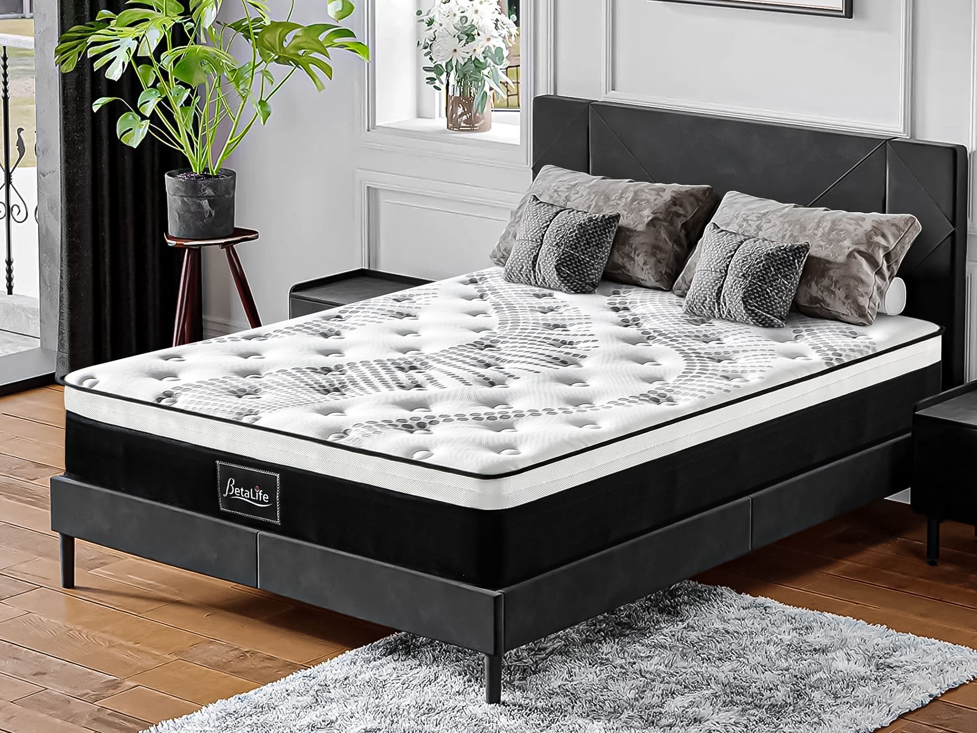Betalife Premier Back Support Medium Firm Pocket Spring Mattress - Queen