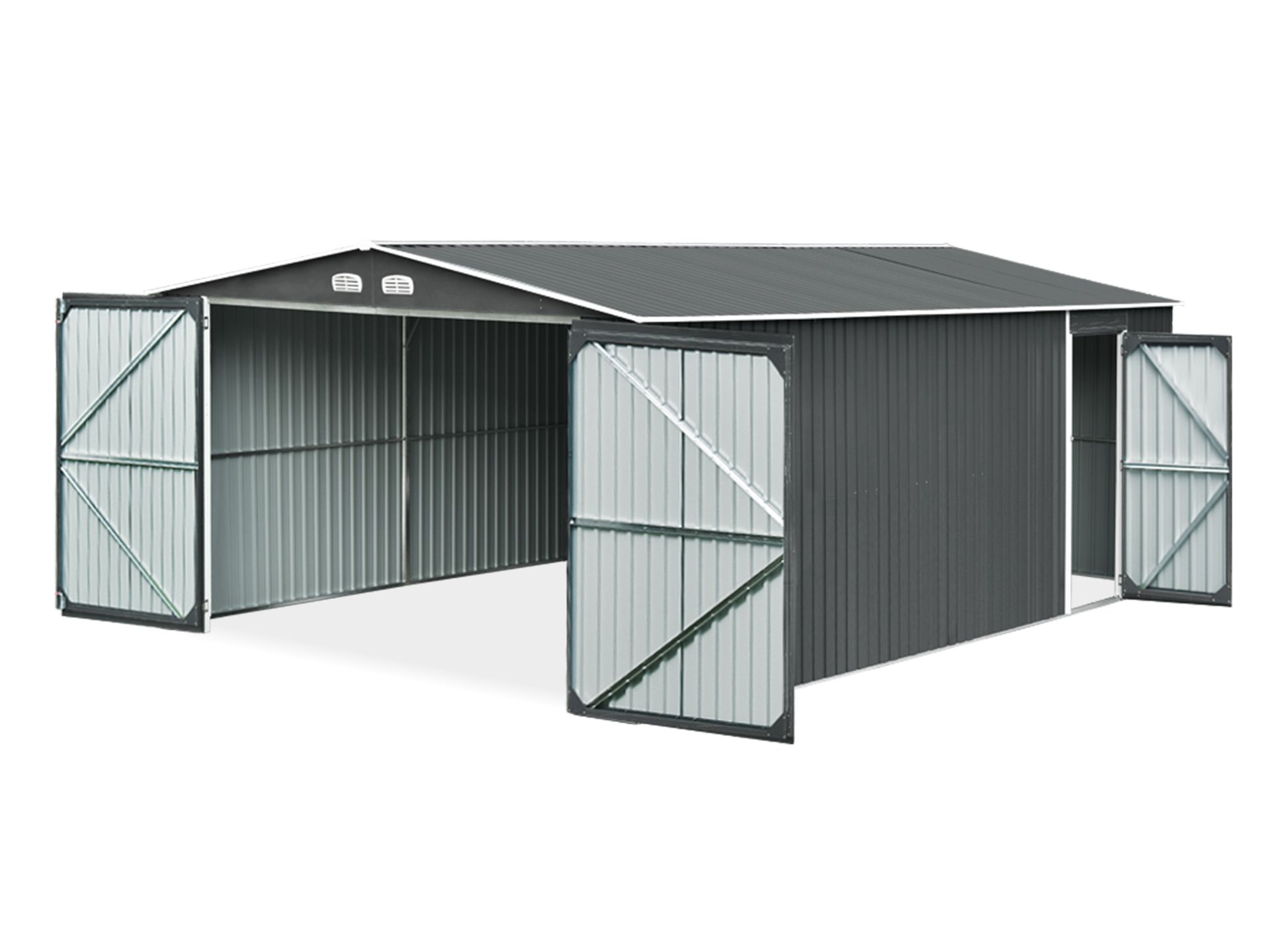 Toughout Car Garage Workshop 6m x 3.86m x 2.37m